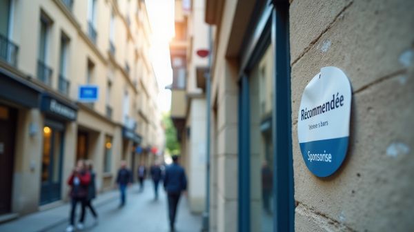 Metz : distinguer une adresse recommandée d'une adresse sponsorisée